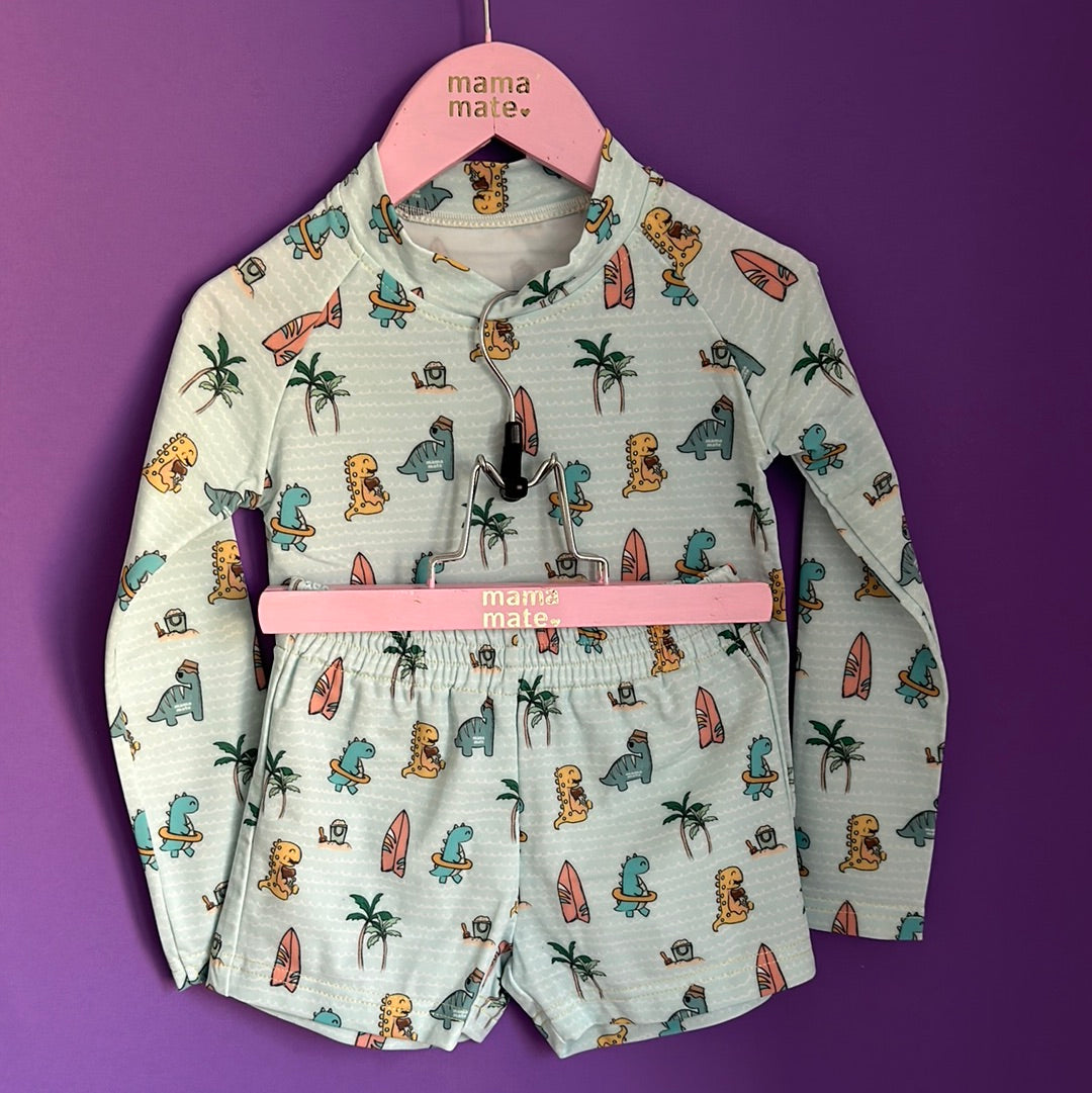 Blouse with UV protection ☀️ - dinosaurs